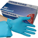 GUANTI IN NITRILE PLUS BLU NON TALCATI - conf.100pz - varie misure