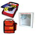 DEFIBRILLATORE DAE SEMIAUTOMATICO I-PAD NF1200 - versione pack (con borsa + teca con allarmi)